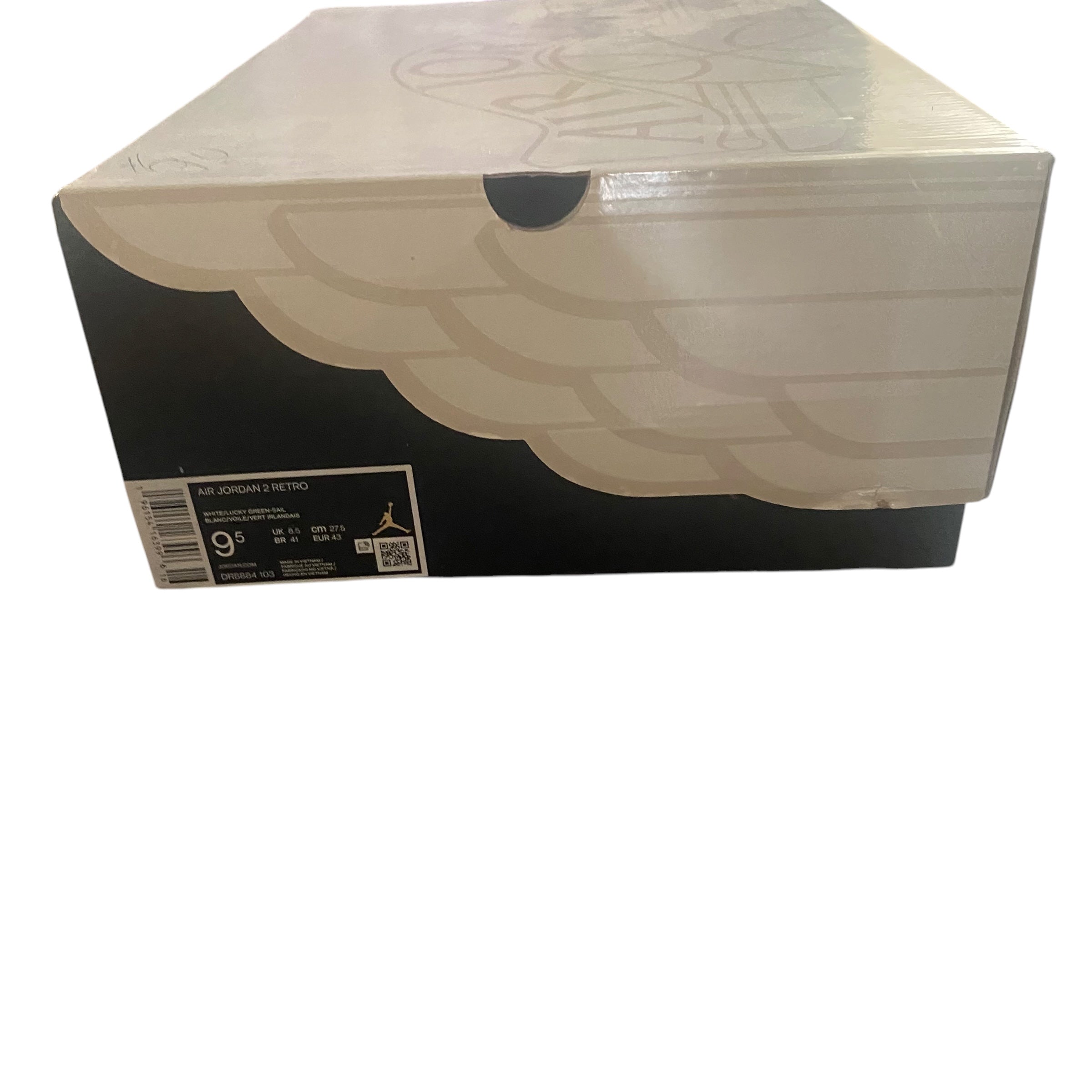 Air Jordan 2 Retro "Lucky Green" (Size 9.5) — Pristine Condition with OG Box