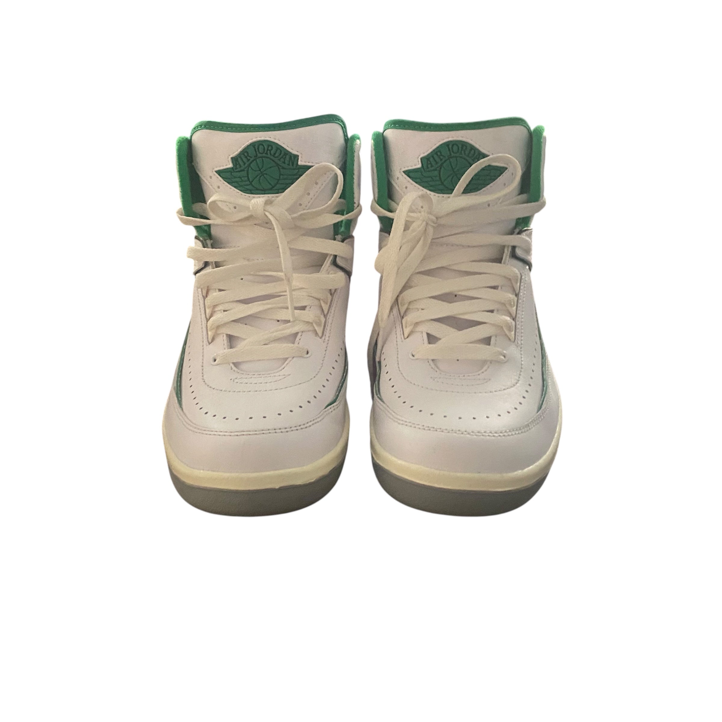 Air Jordan 2 Retro "Lucky Green" (Size 9.5) — Pristine Condition with OG Box